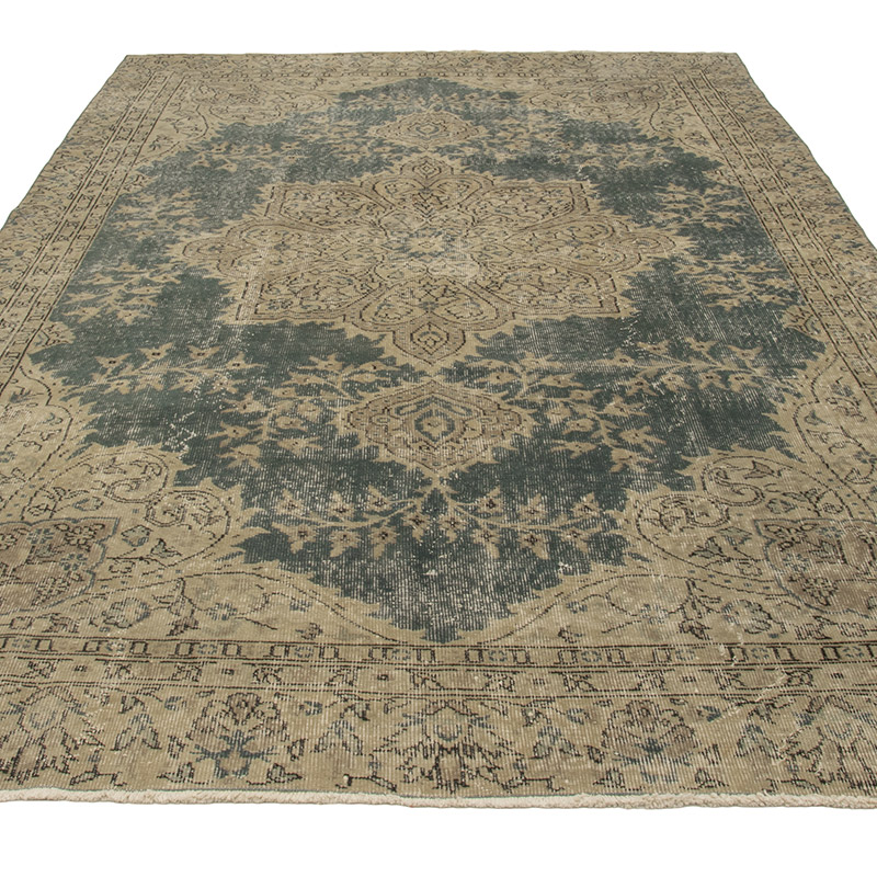 El Dokuma Vintage Halı - 190 cm x 306 cm - K0088376