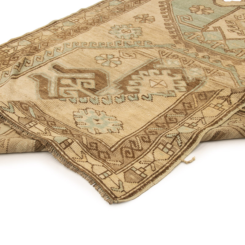 Alfombra Vintage Turca Anudada a Mano - 150 cm x 375 cm - K0088379