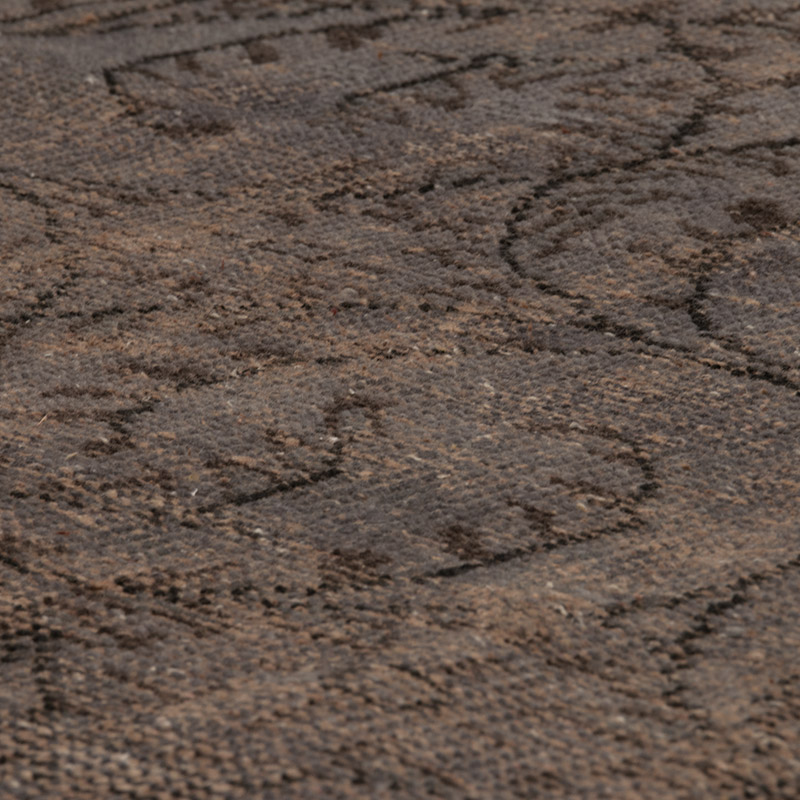 Boyalı El Dokuma Vintage Halı - 135 cm x 197 cm - K0088380