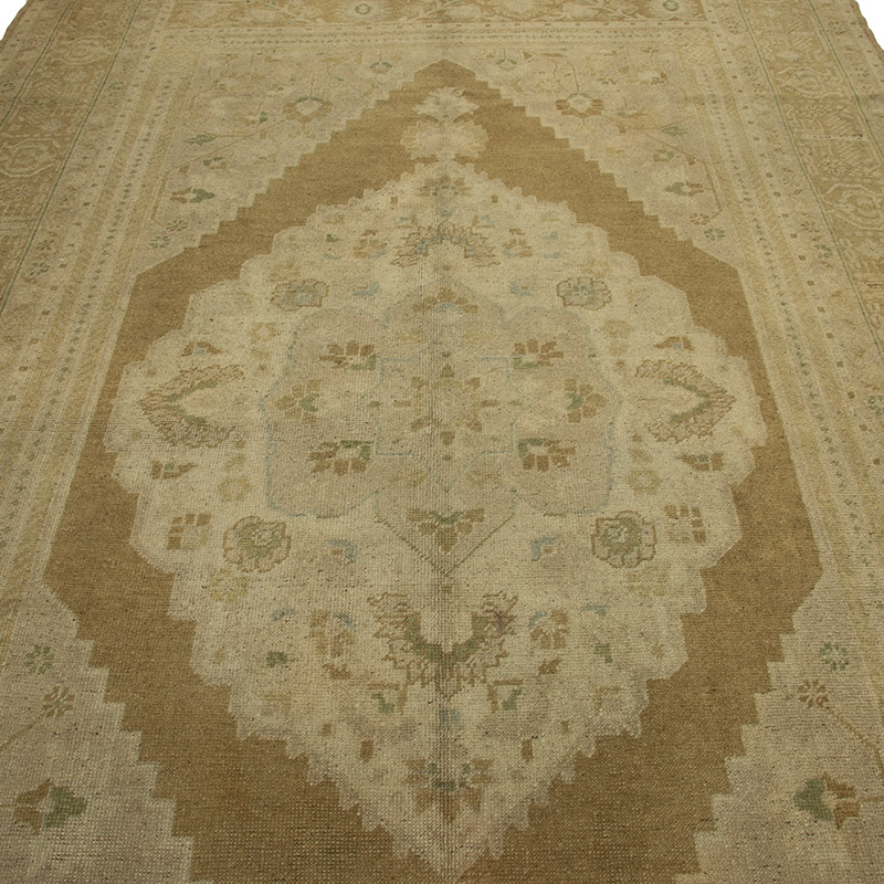 Alfombra Vintage Turca Anudada a Mano - 200 cm x 348 cm - K0088382