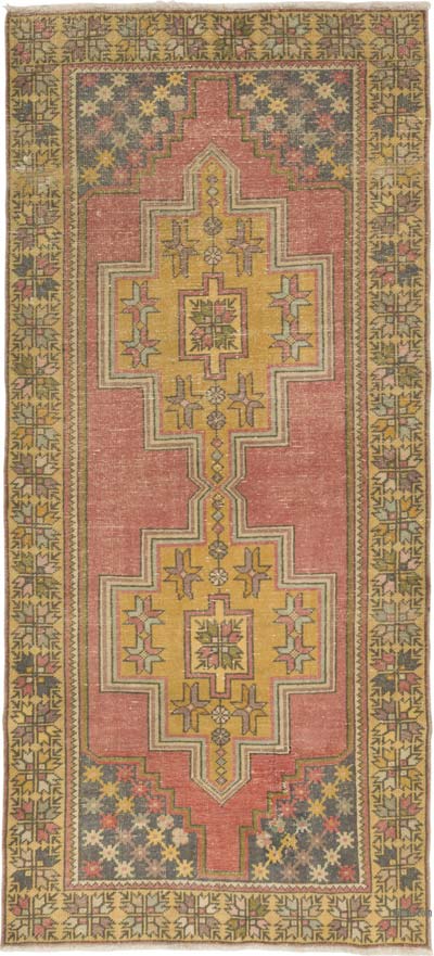El Dokuma Vintage Hali - 121 cm x 263 cm