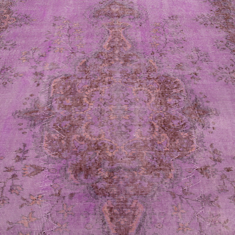 Boyalı El Dokuma Vintage Halı - 173 cm x 263 cm - K0088385