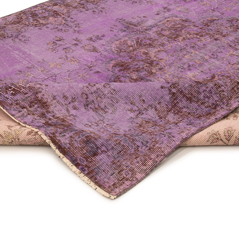 Boyalı El Dokuma Vintage Halı - 173 cm x 263 cm - K0088385