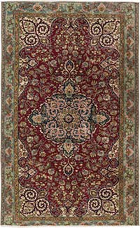 El Dokuma Vintage Hali - 140 cm x 222 cm