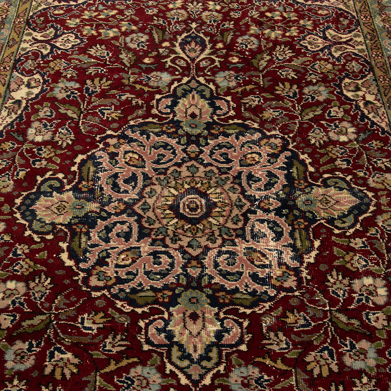 El Dokuma Vintage Halı - 140 cm x 222 cm - K0088390