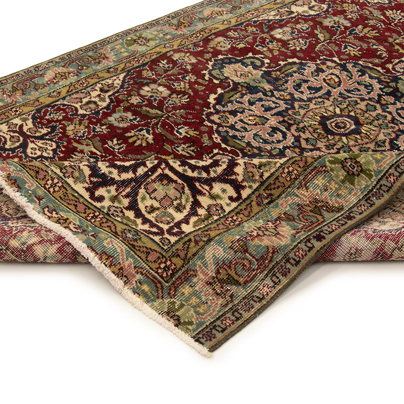 El Dokuma Vintage Halı - 140 cm x 222 cm - K0088390