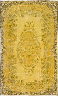 Boyali El Dokuma Vintage Hali - 165 cm x 268 cm