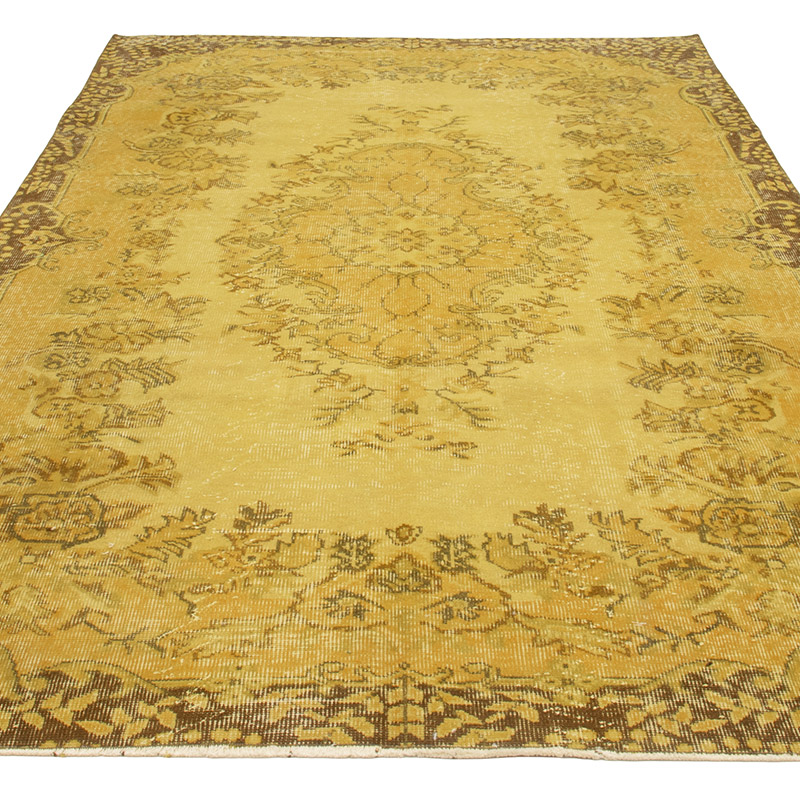 Boyali El Dokuma Vintage Hali - 165 cm x 268 cm - K0088393