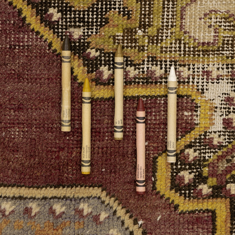 Vintage Turkish Hand-Knotted Rug - 2' 11" x 4' 10" (35" x 58") - K0088398