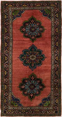 El Dokuma Vintage Hali - 164 cm x 315 cm
