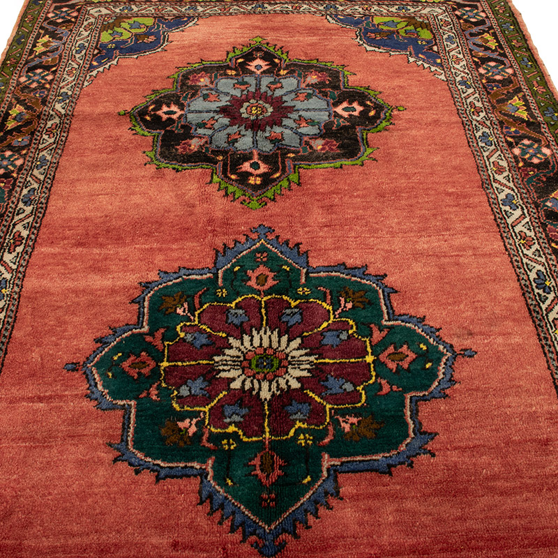 Vintage Turkish Hand-Knotted Rug - 5' 5" x 10' 4" (65" x 124") - K0088400