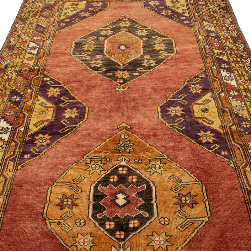 El Dokuma Vintage Hali - 157 cm x 406 cm - K0088403
