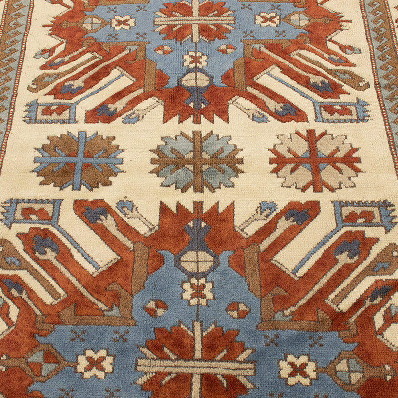Vintage Turkish Hand-Knotted Rug - 5' 2" x 7' 3" (62" x 87") - K0088404