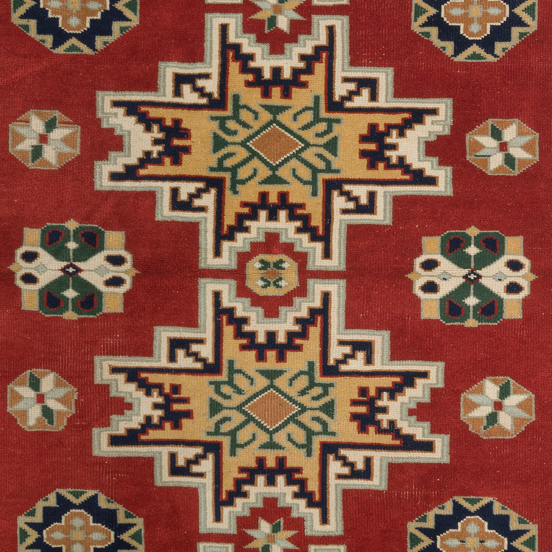 Vintage Turkish Hand-Knotted Rug - 4' 9" x 7' 3" (57" x 87") - K0088409