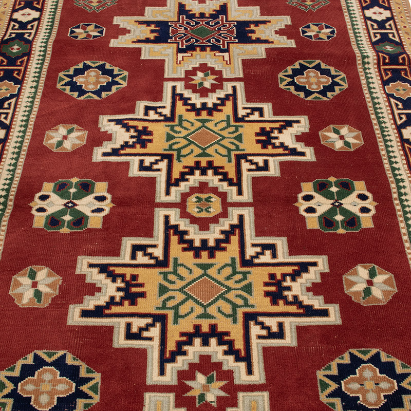 Vintage Turkish Hand-Knotted Rug - 4' 9" x 7' 3" (57" x 87") - K0088409