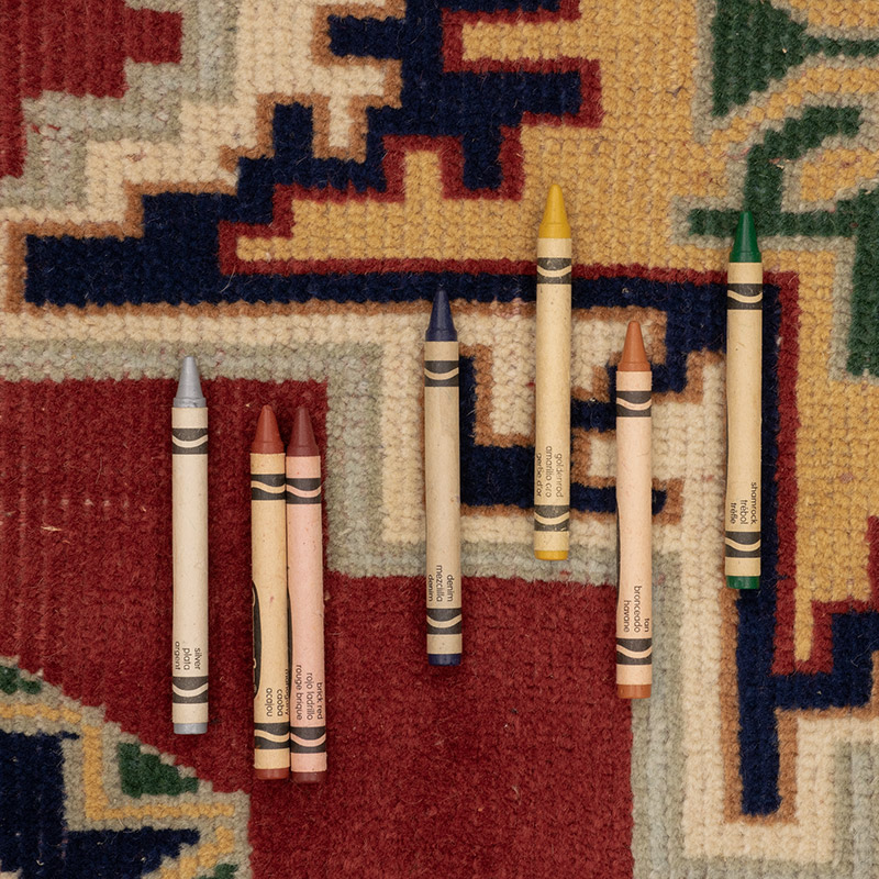 Vintage Turkish Hand-Knotted Rug - 4' 9" x 7' 3" (57" x 87") - K0088409