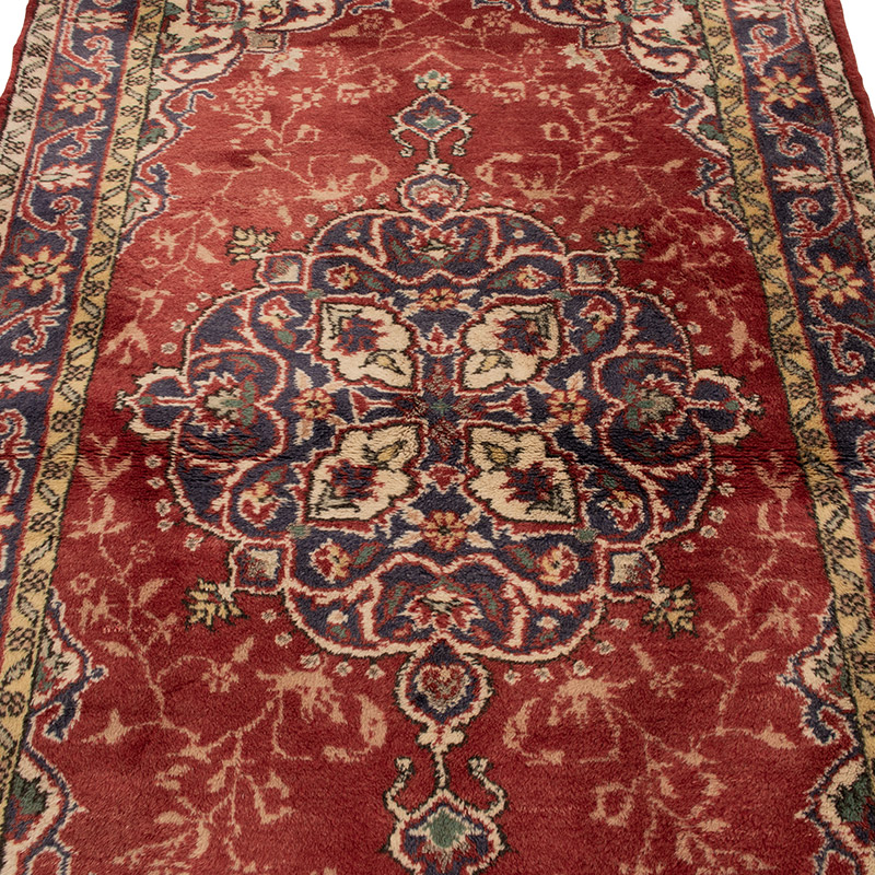 Vintage Turkish Hand-Knotted Rug - 4'  x 6' 7" (48" x 79") - K0088412