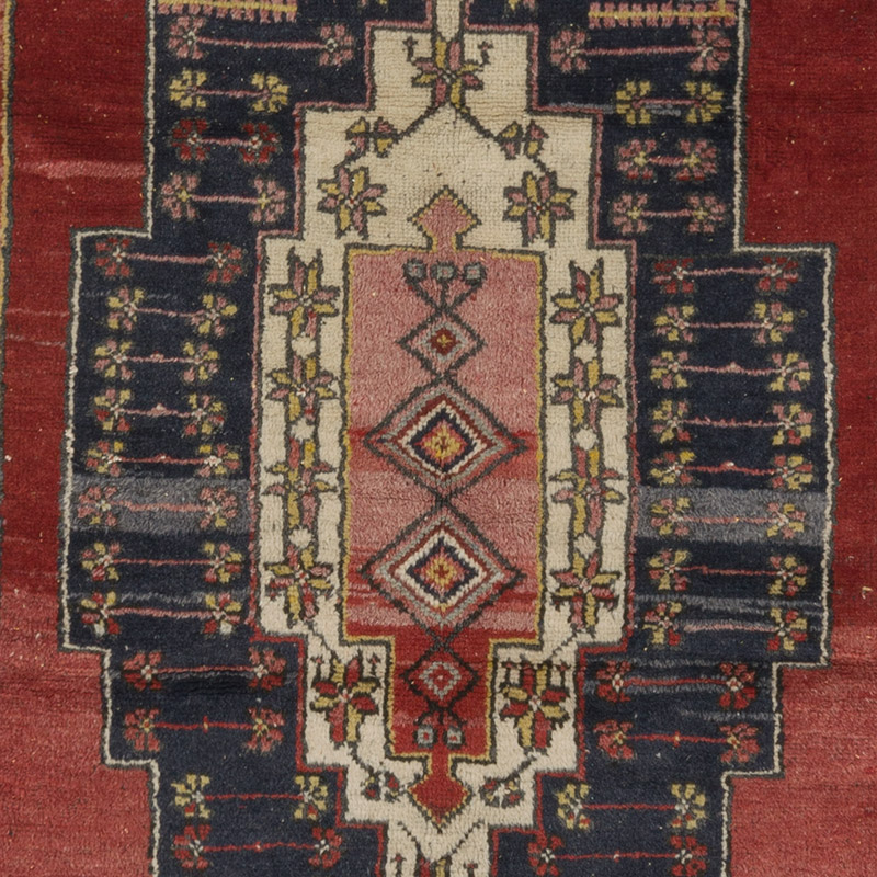 El Dokuma Vintage Hali - 126 cm x 228 cm - K0088413