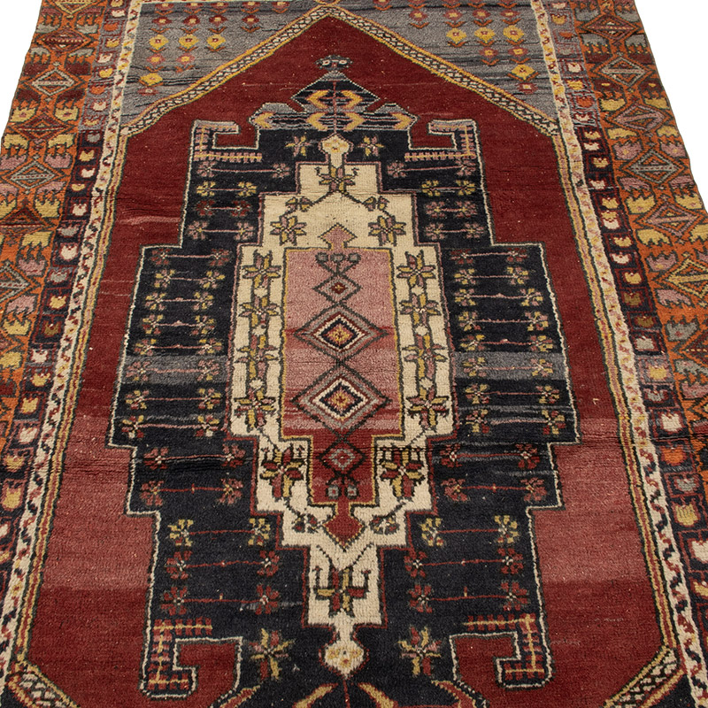 El Dokuma Vintage Hali - 126 cm x 228 cm - K0088413