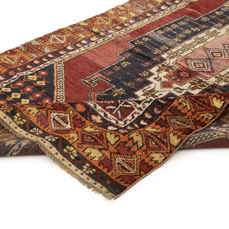 El Dokuma Vintage Hali - 126 cm x 228 cm - K0088413