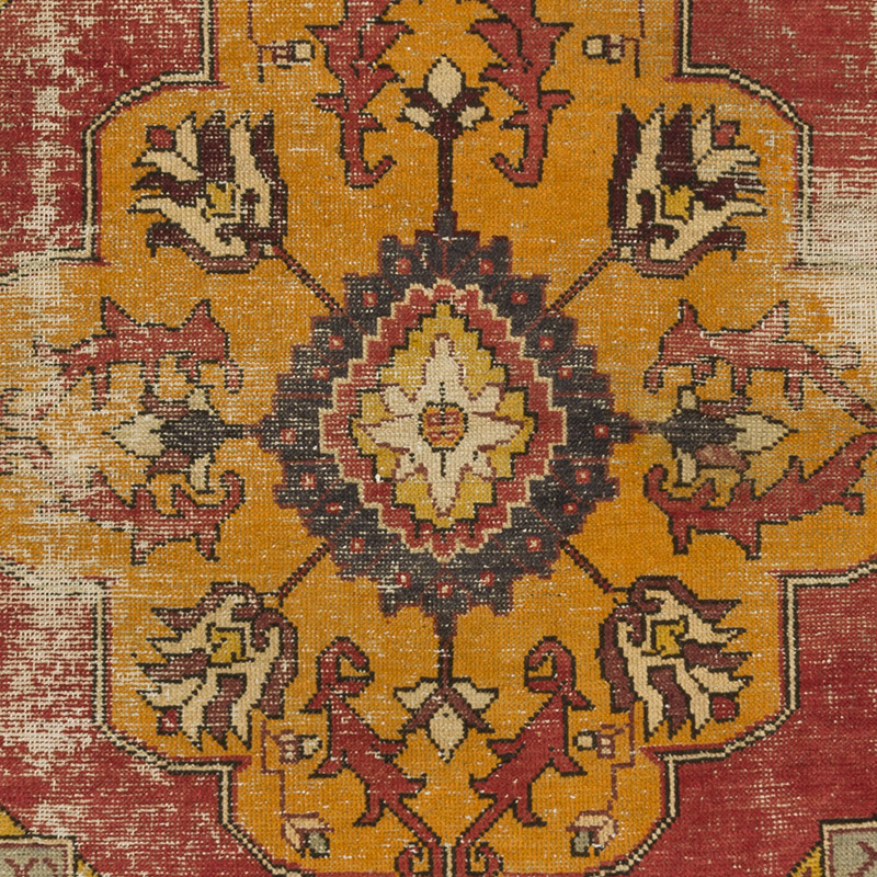 Vintage Turkish Hand-Knotted Rug - 4'  x 7' 7" (48" x 91") - K0088414