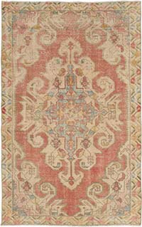 El Dokuma Vintage Hali - 131 cm x 205 cm
