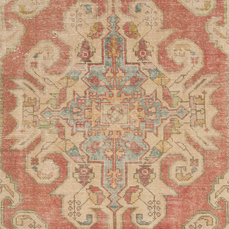 Vintage Turkish Hand-Knotted Rug - 4' 4" x 6' 9" (52" x 81") - K0088421