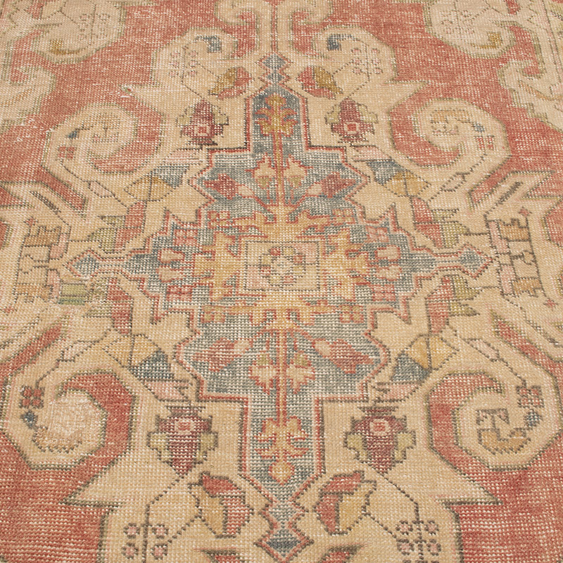 Vintage Turkish Hand-Knotted Rug - 4' 4" x 6' 9" (52" x 81") - K0088421