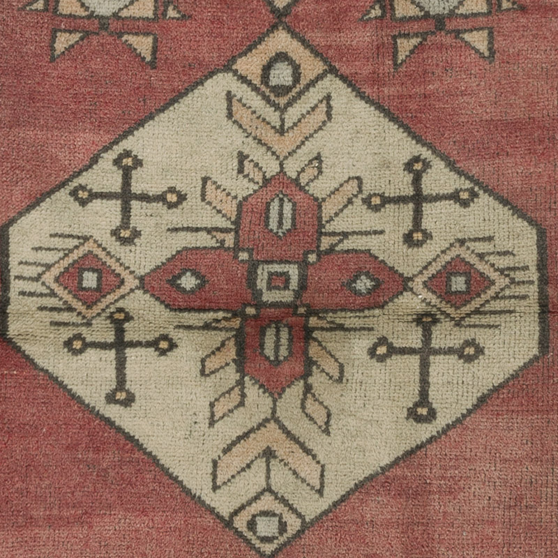 El Dokuma Vintage Hali - 108 cm x 114 cm - K0088422
