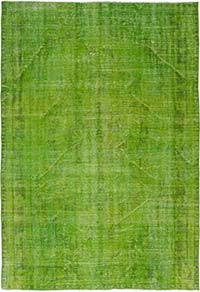 Boyali El Dokuma Vintage Hali - 181 cm x 257 cm