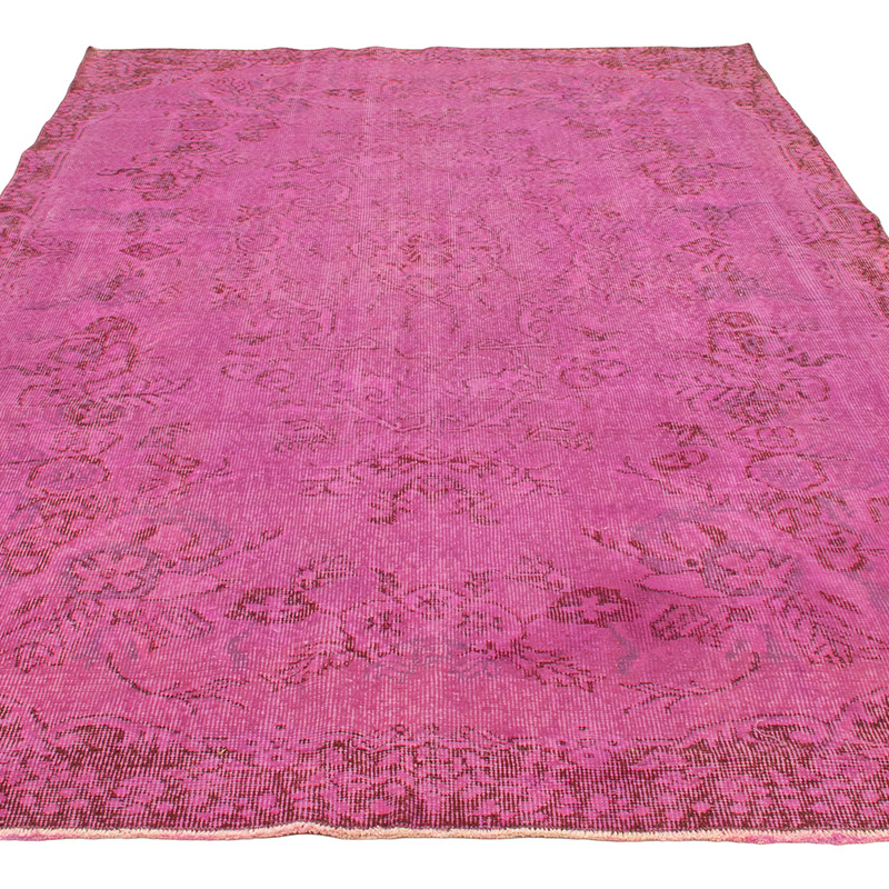 Alfombra Turca Vintage Sobre-teñida - 170 cm x 275 cm - K0088425