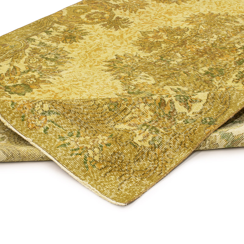 Alfombra Turca Vintage Sobre-teñida - 164 cm x 283 cm - K0088427