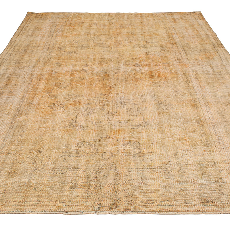 Alfombra Turca Vintage Sobre-teñida - 168 cm x 276 cm - K0088432