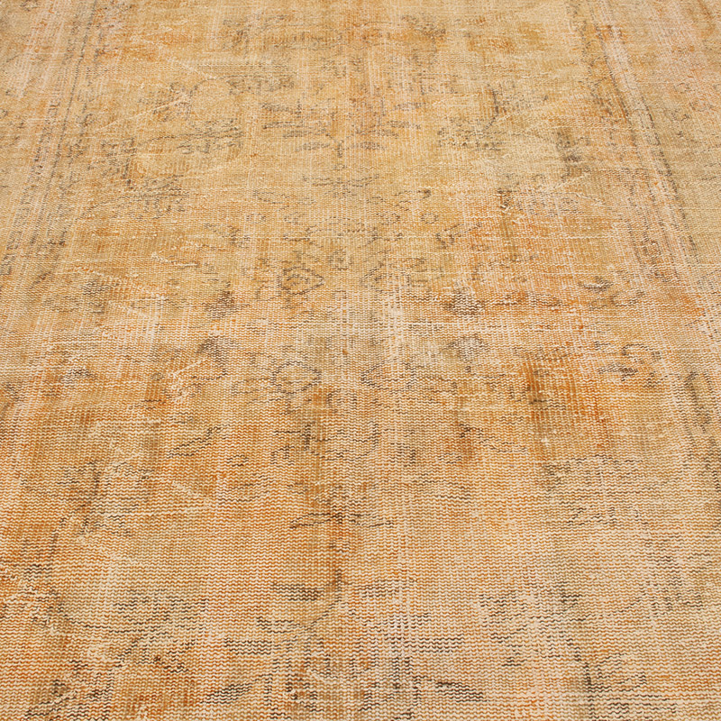 Alfombra Turca Vintage Sobre-teñida - 168 cm x 276 cm - K0088432
