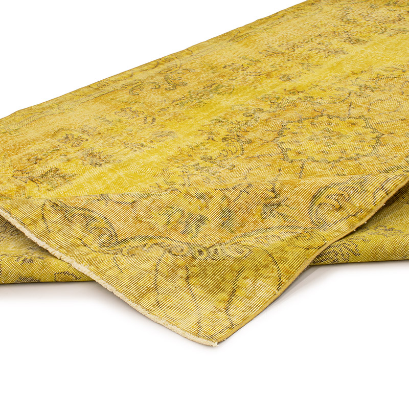 Alfombra Turca Vintage Sobre-teñida - 167 cm x 275 cm - K0088436