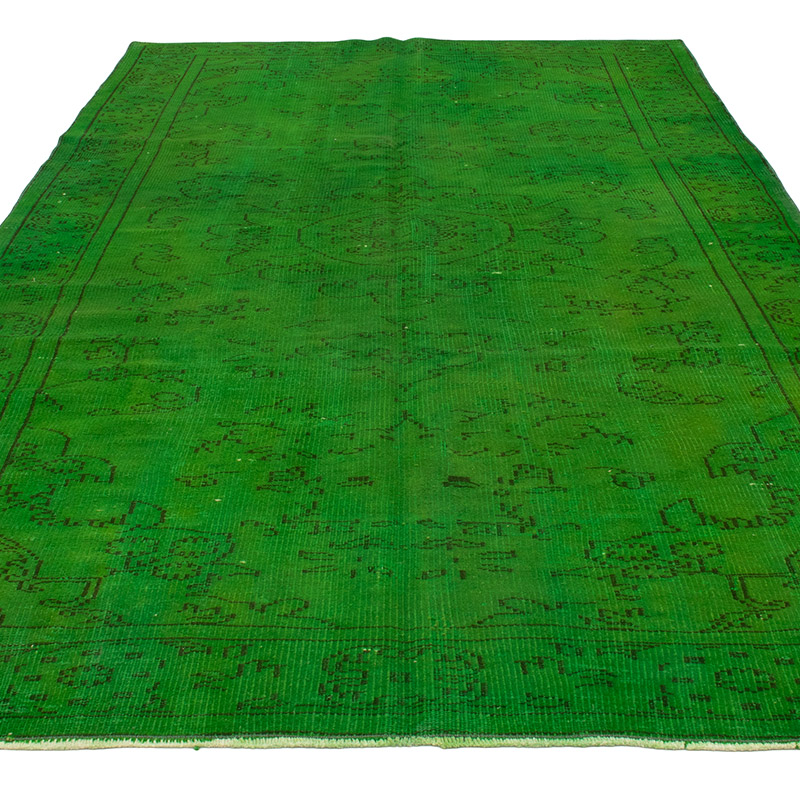 Alfombra Turca Vintage Sobre-teñida - 173 cm x 282 cm - K0088437