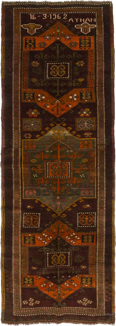 Vintage Anadolu Yolluk - 122 cm x 342 cm