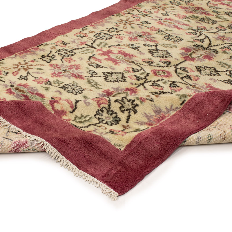 Vintage Turkish Hand-Knotted Rug - 5' 10" x 8' 6" (70" x 102") - K0088439