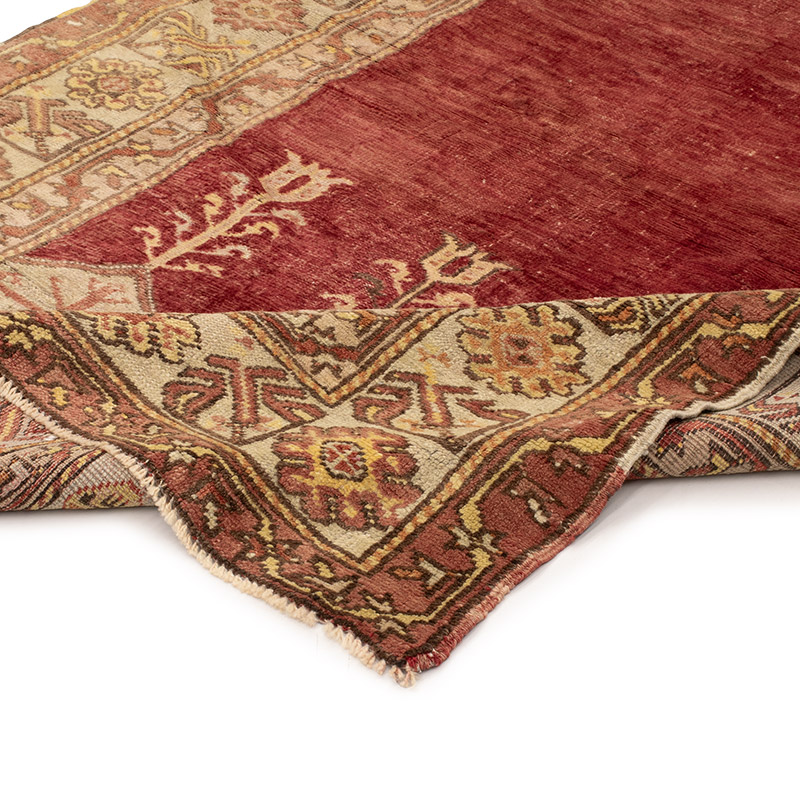 Vintage Turkish Hand-Knotted Rug - 4' 5" x 6' 3" (53" x 75") - K0088440