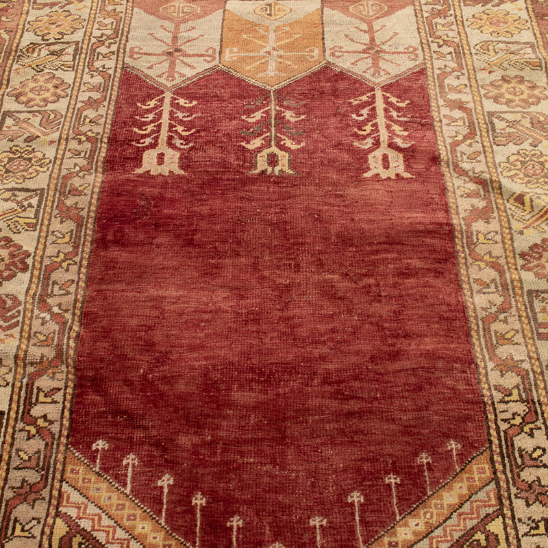 Vintage Turkish Hand-Knotted Rug - 4' 5" x 6' 3" (53" x 75") - K0088440