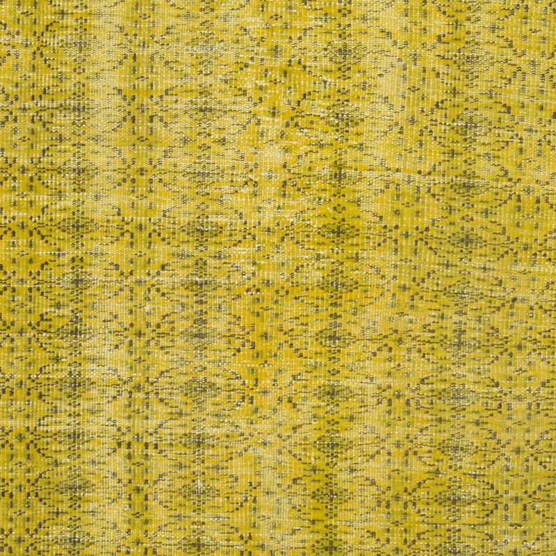 Over-dyed Vintage Hand-Knotted Turkish Rug - 5' 3" x 9' 2" (63" x 110") - K0088445