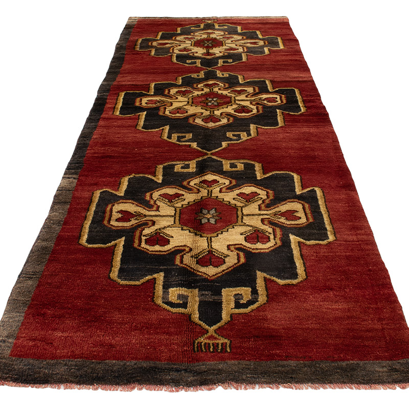El Dokuma Vintage Hali Yolluk - 106 cm x 330 cm - K0088446