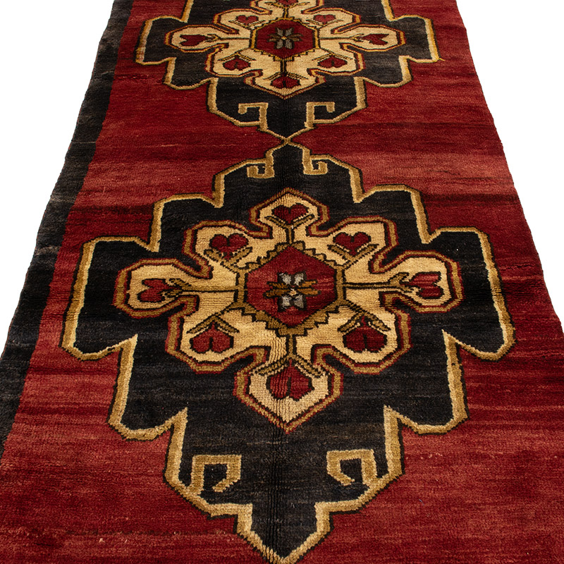 El Dokuma Vintage Hali Yolluk - 106 cm x 330 cm - K0088446