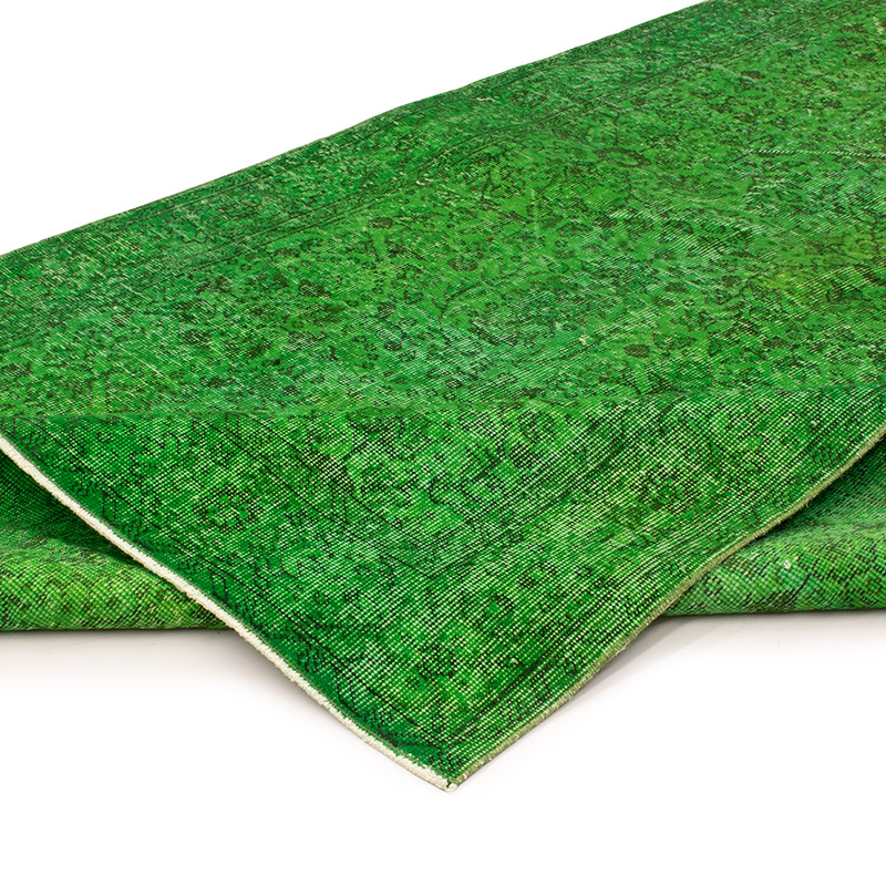 Alfombra Turca Vintage Sobre-teñida - 149 cm x 271 cm - K0088448
