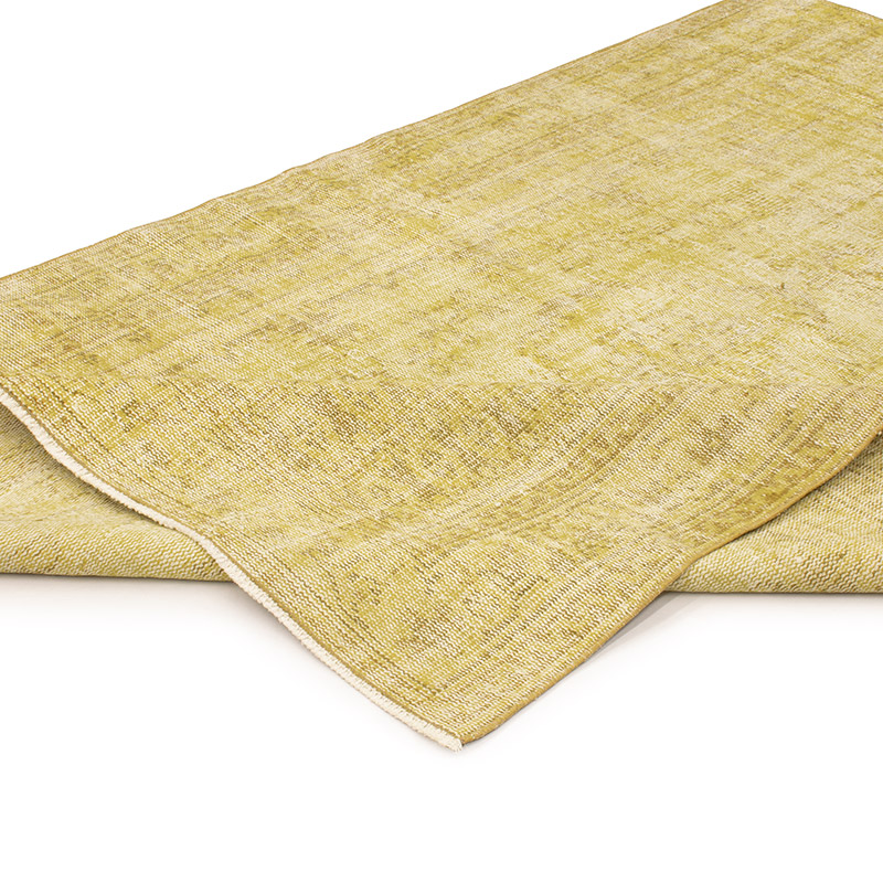 Over-dyed Vintage Hand-Knotted Turkish Rug - 5' 3" x 7' 11" (63" x 95") - K0088452