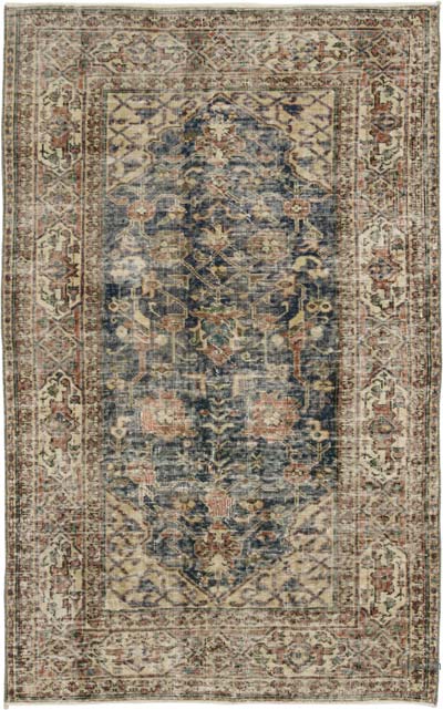 El Dokuma Vintage Halı - 115 cm x 186 cm