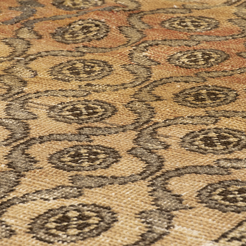 Pasillo Vintage Turco Anudado a Mano - 93 cm x 260 cm - K0088457
