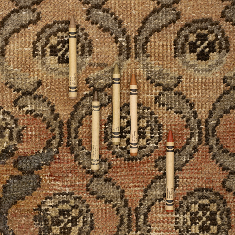Pasillo Vintage Turco Anudado a Mano - 93 cm x 260 cm - K0088457