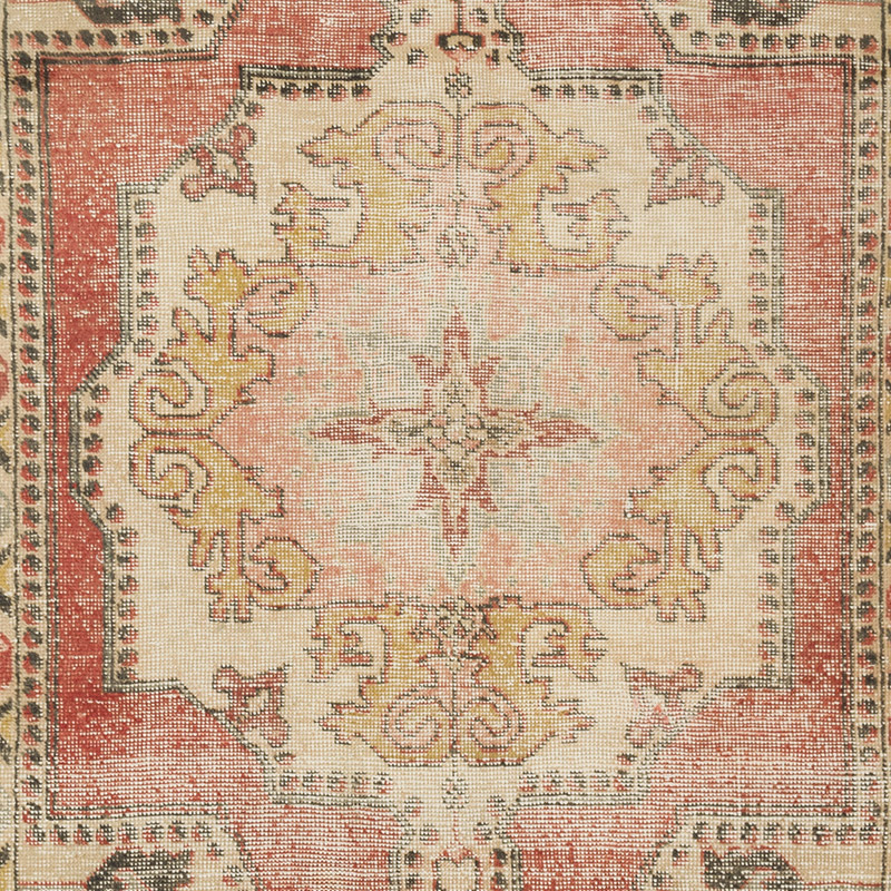 Vintage Turkish Hand-Knotted Rug - 4' 2" x 7' 3" (50" x 87") - K0088459