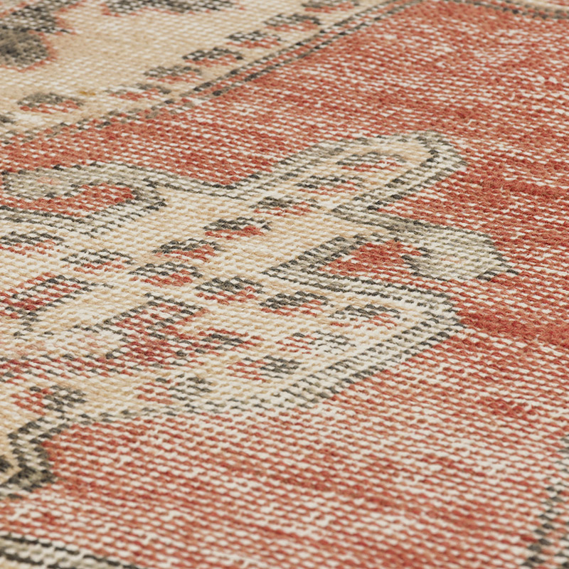 Vintage Turkish Hand-Knotted Rug - 4' 2" x 7' 3" (50" x 87") - K0088459